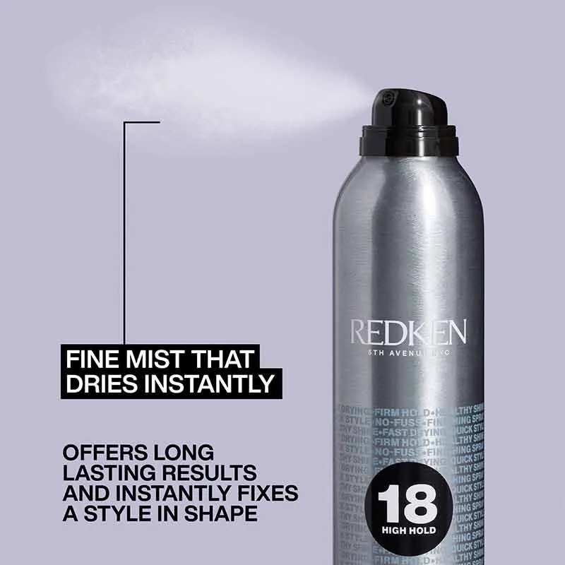 Redken 18 Quick Dry Hairspray