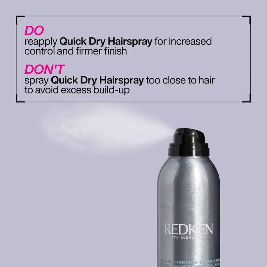 Redken Quick Dry Hairspray 400ml