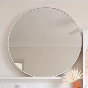 Sam Home Collection Round Mirrors 22" or 55 cm (Gold)