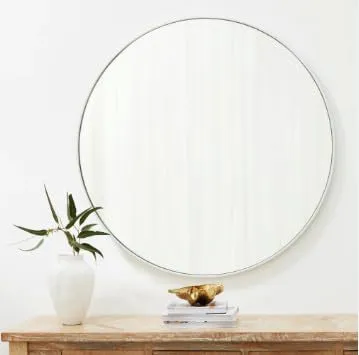 Sam Home Collection Round Mirrors 22" or 55 cm (Gold)