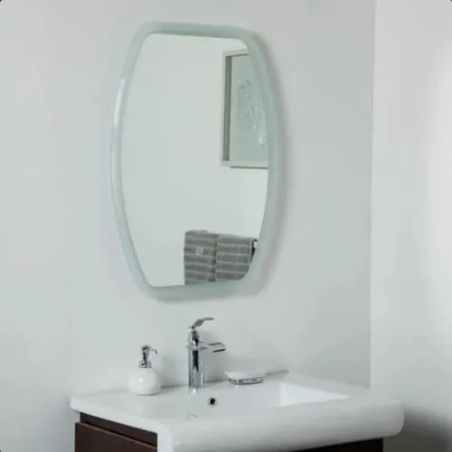 TINITALO Bathroom LED Mirror Home Mirror Wall Mirror with Touch Sensor, 3 Light Effects, Glass, Rectangular LED-72 (18 x 48 Inch)