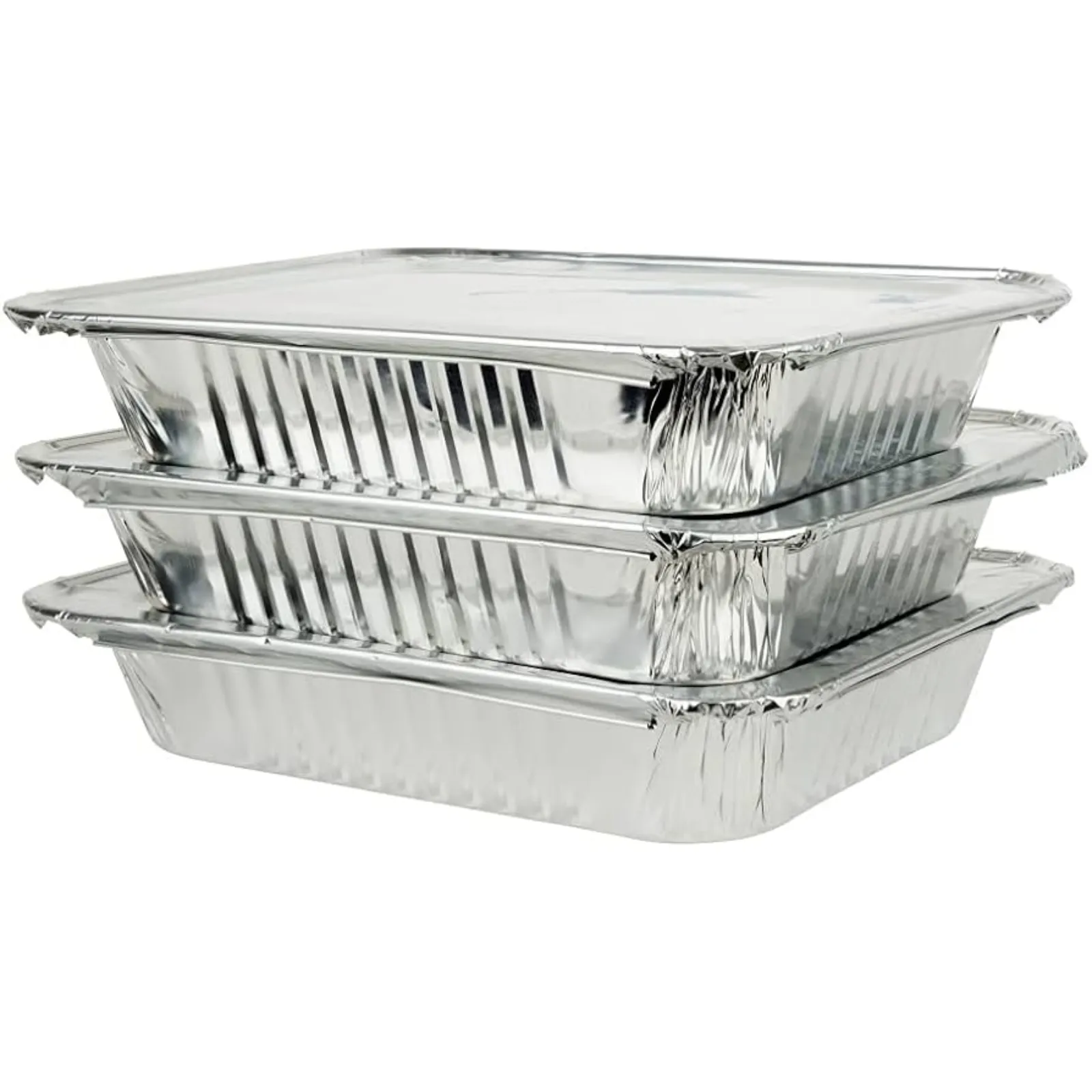 *WHOLESALE* Aluminum Half Size LID For 9x13 for All Weight Pans | 100 ct/case