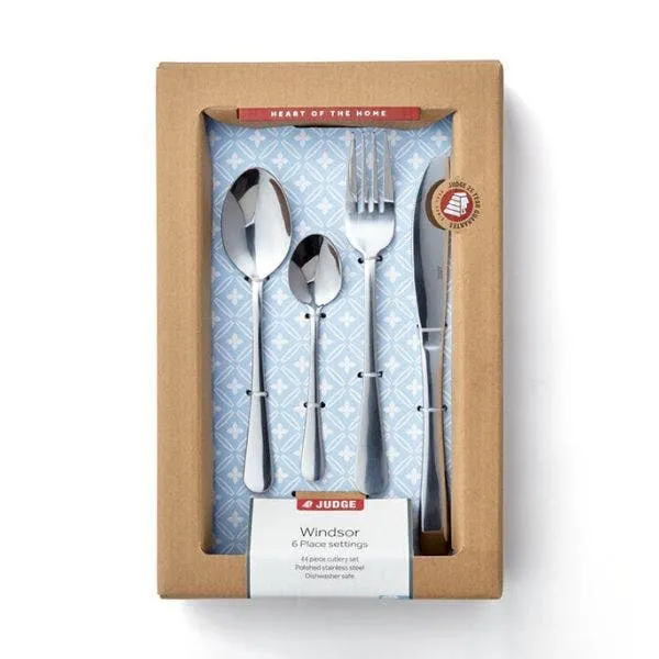 Windsor 44 Piece Cutlery Set