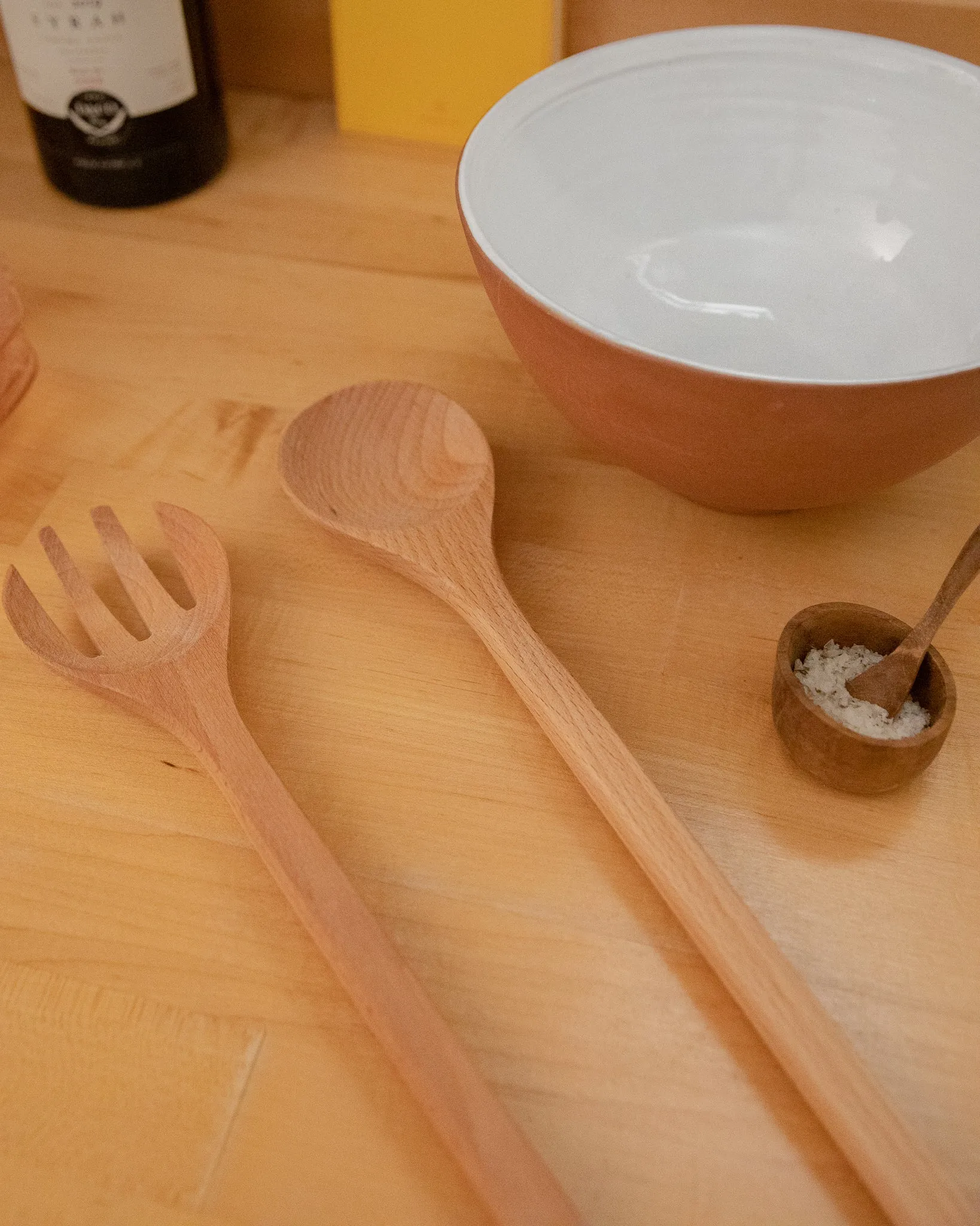 Wooden Salad Servers